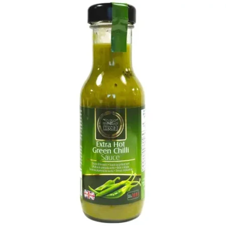 Sauce Green Chilli Extra Hot Heera 250 ml.