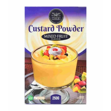 Custard Powder Mixed Fruit Flavour Heera 250 g.