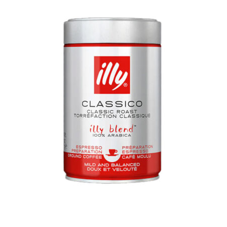 Ground Coffee Classico 100% Arabica Illy 250 g.