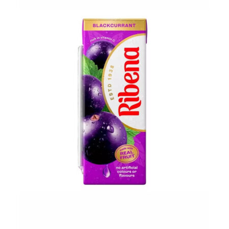 Juice Blackcurrant Flavour Real Fruit Ribena 250 g.