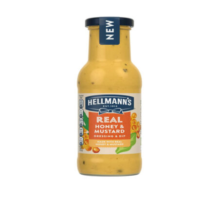 Sauce Real Honey/Mustard Dressing/Dip Hellmann's 250 ml.