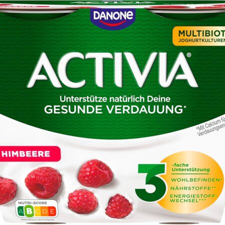 Yoghurt Multipack Activia Raspberry 4x115 g.