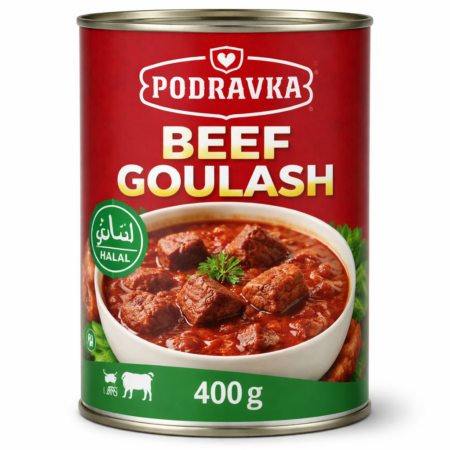 Beef Goulash Podravka 400 g. /Halal