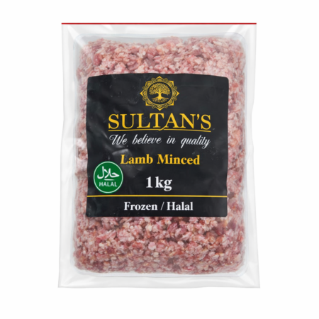 Lamb Minced Sultan 1 kg, /Frozen/Halal