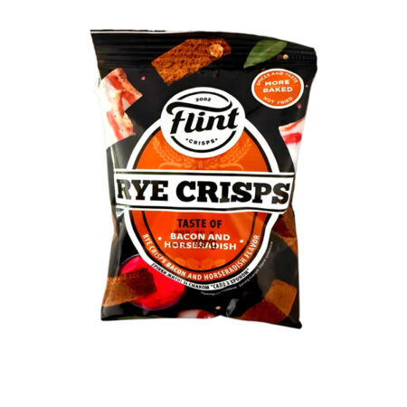 Wheat-Rye Crisps Bacon/Horseradish Flint 70 g.