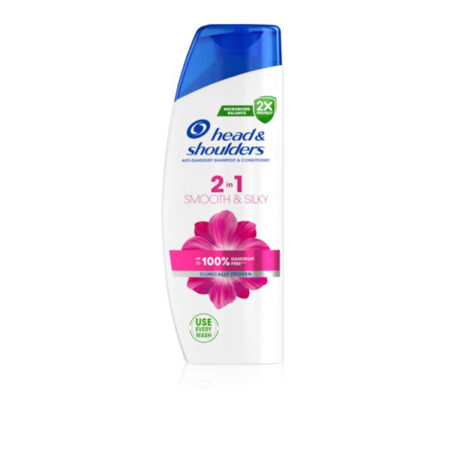 Shampoo Head&Shoulders 2 in 1 Smooth/Silky 330 ml.