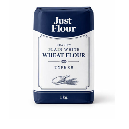 Quality Plain White Wheat Flour Type 00 Just Flour 1 kg.