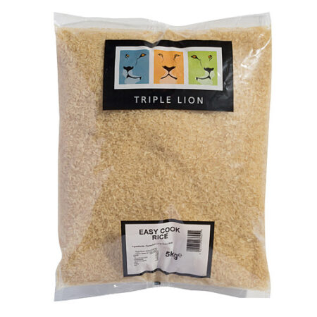 Rice Easy Cook Triple Lion 5 kg.
