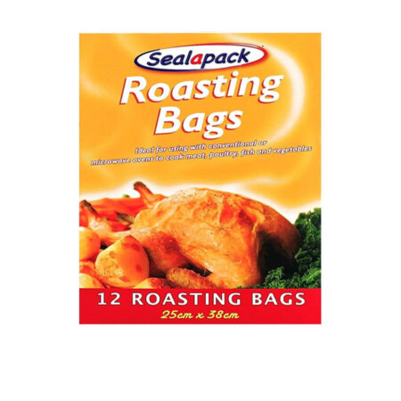 12 Roasting Bags Sealapack 25x38 cm.