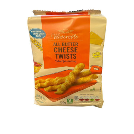 All Butter Cheese Twists Rivercote 150 g.
