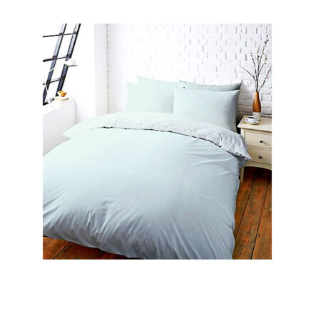 Double Duvet Set Soft Duck Egg Cotton Night Zone 198x198 cm.