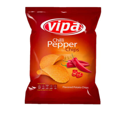 Potato Chips Chilli Pepper Vipa 80 g.