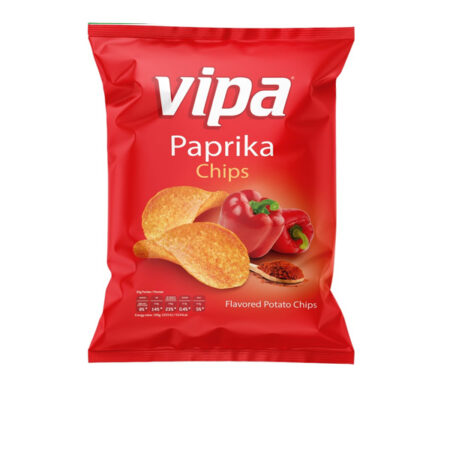 Potato Chips Paprika Vipa 80 g.