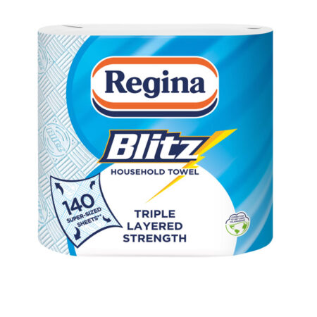 Household Towels Blitz Regina 3 Ply 2 Rolls