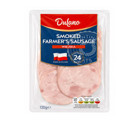 Smoked Farmer's Sausage Dulano 120 g.