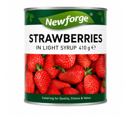 Strawberries In Light Syrop Newforge 410 g.