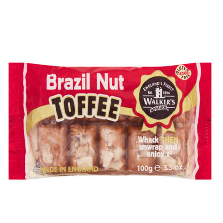 Toffee Brazil Nut Walker's 100 g.